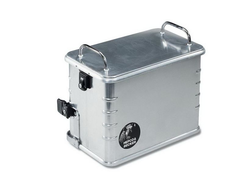 Hepco & Becker Caneleiras laterais de motocicleta Alu Standard 40 (esquerda)