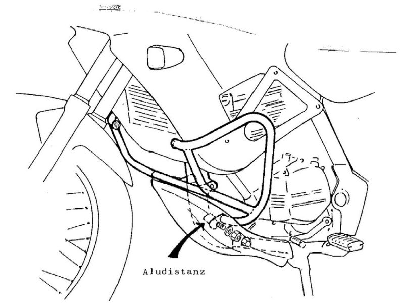 Hepco & Becker Crash bar BMW F 650