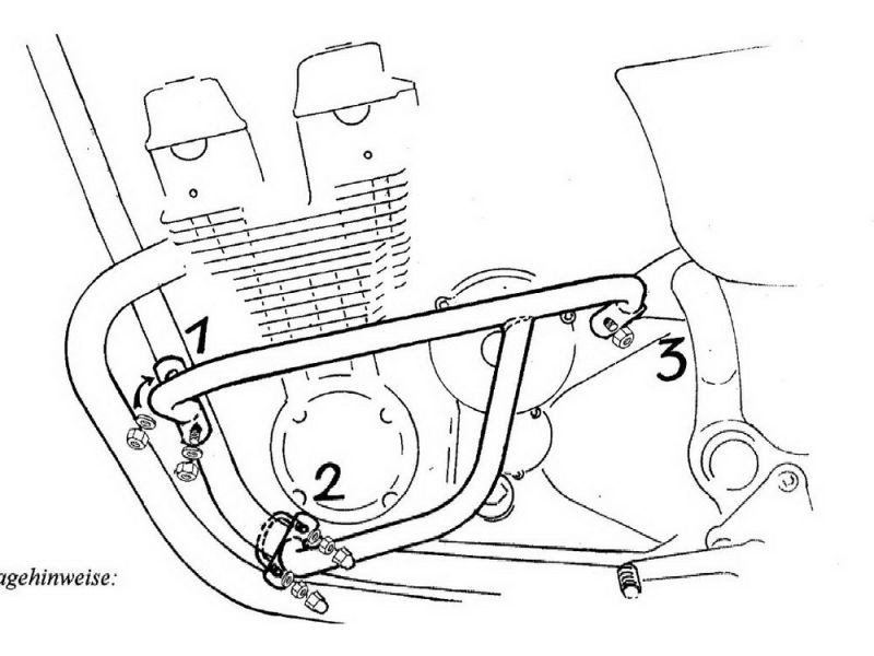 Hepco & Becker Crash bar Honda CB 750 F sevenfififty (1992-2003)