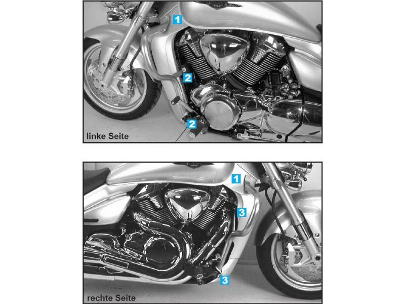 Hepco & Becker Crash bar Suzuki M 1800 (VZ) R Intruder (2006- )