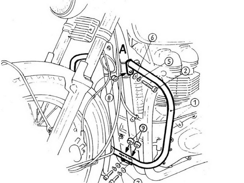 Hepco & Becker Barra Crash Triumph Thruxton (2004-)