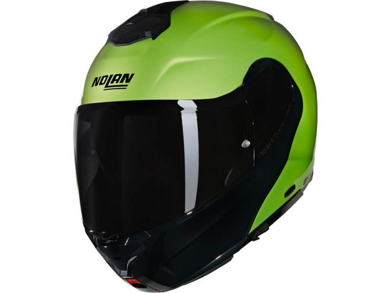 Nolan X-1005 Ultra Carbon Mivedi 329  Motorradhelm (Grün/Schwarz)