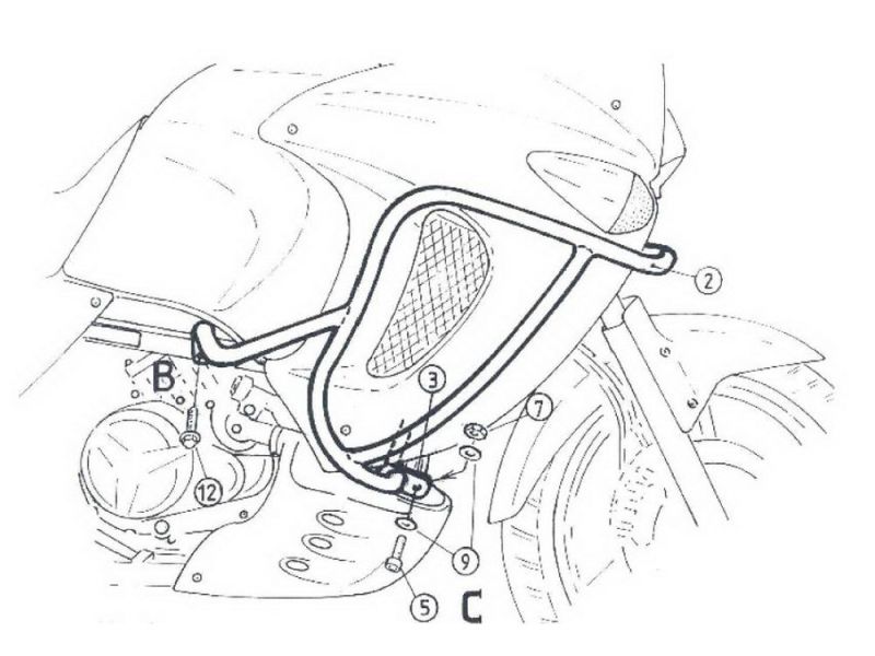 Hepco & Becker Bar Honda XL 1000 V Varadero (1999-2002)