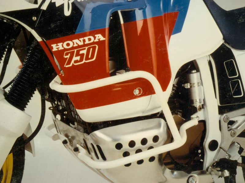 Hepco & Becker Crash bar Honda XRV 650 / 750 Africa Twin (branco 1988-1992)