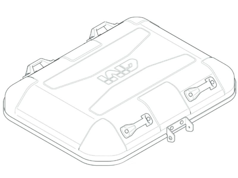 GIVI Tampa da caixa DLM46 / DLM30