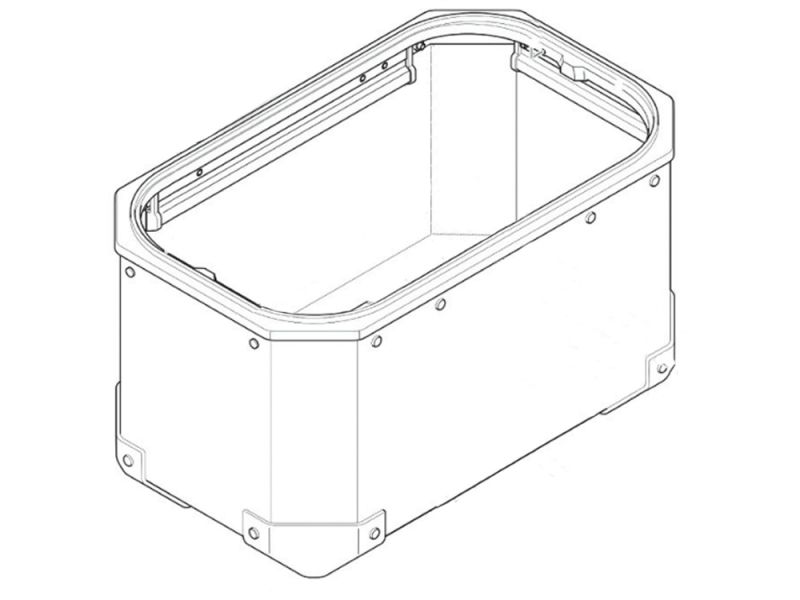 GIVI Fundo da caixa OBKN37BL (preto | esquerda)